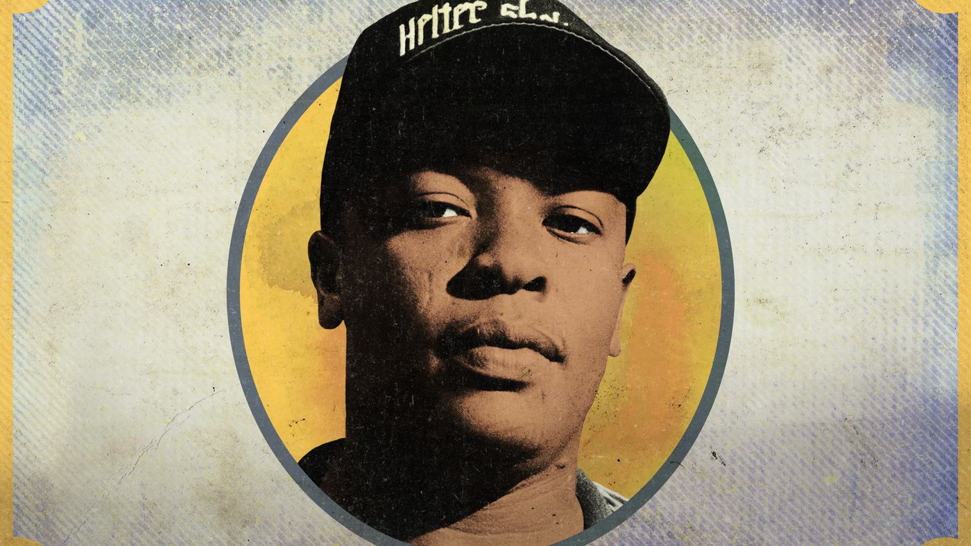 DRE portrait with yellow circle highlighting face.