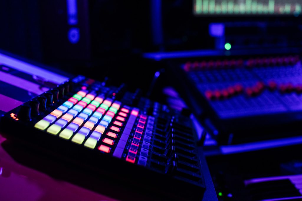 cooler colors with sound board.